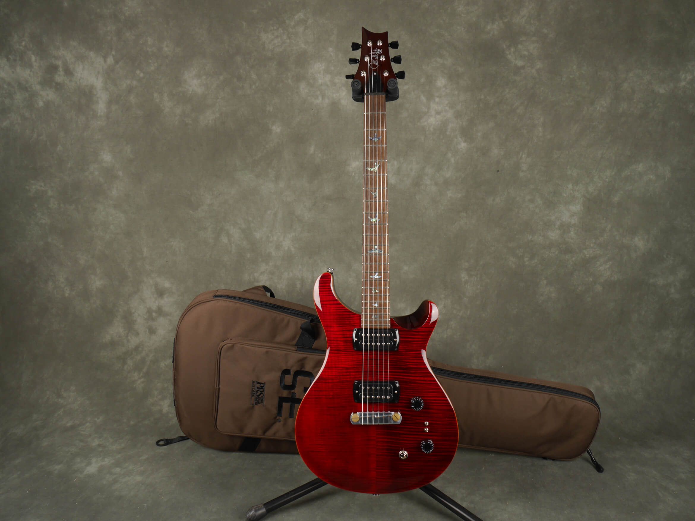 PRS SE Paul's Guitar Fire Red w/Gig Bag 2nd Hand Rich Tone Music
