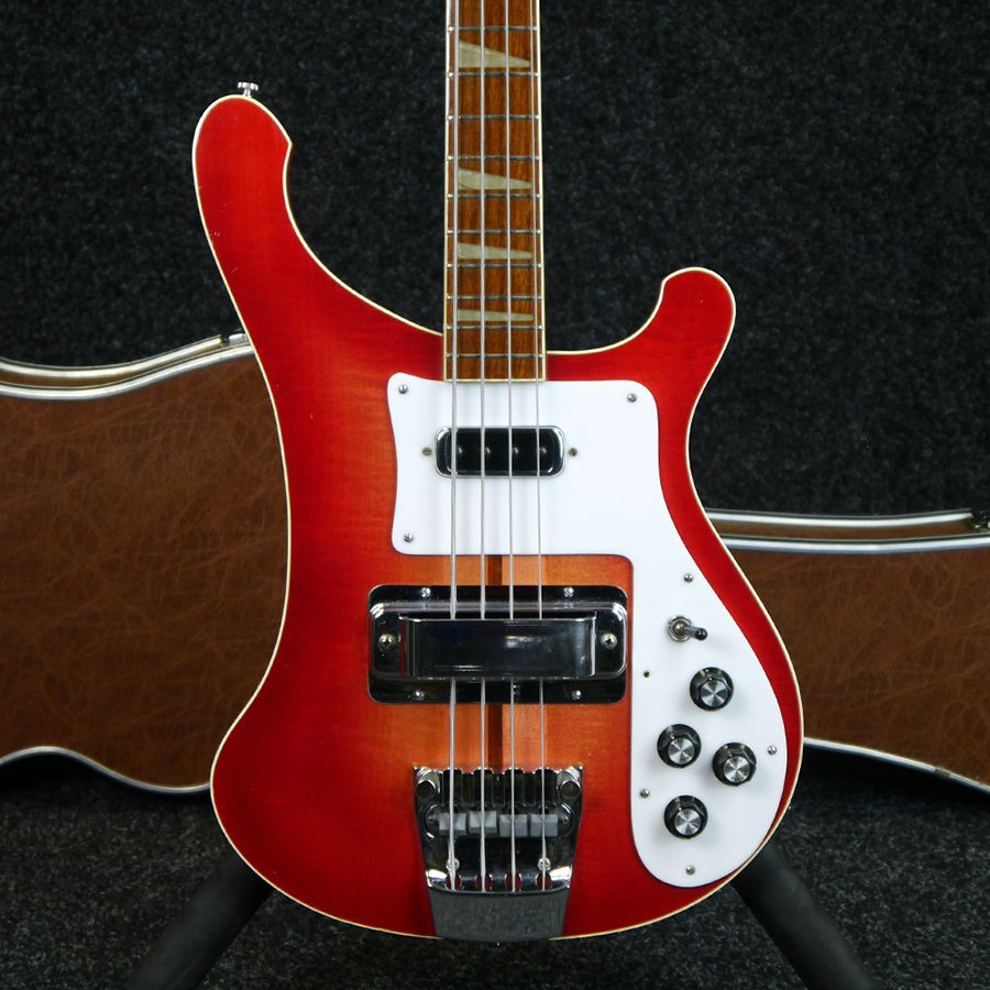 Rickenbacker 4003 Bass Guitar 1975 Fireglo W Case 2nd Hand Rich Tone Music