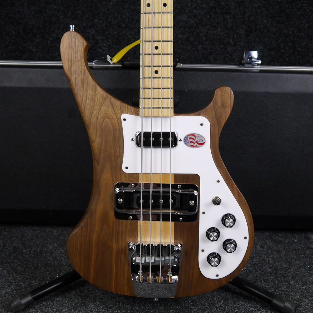 Rickenbacker 4003S Bass Guitar Walnut w/Hard Case 2nd Hand Rich
