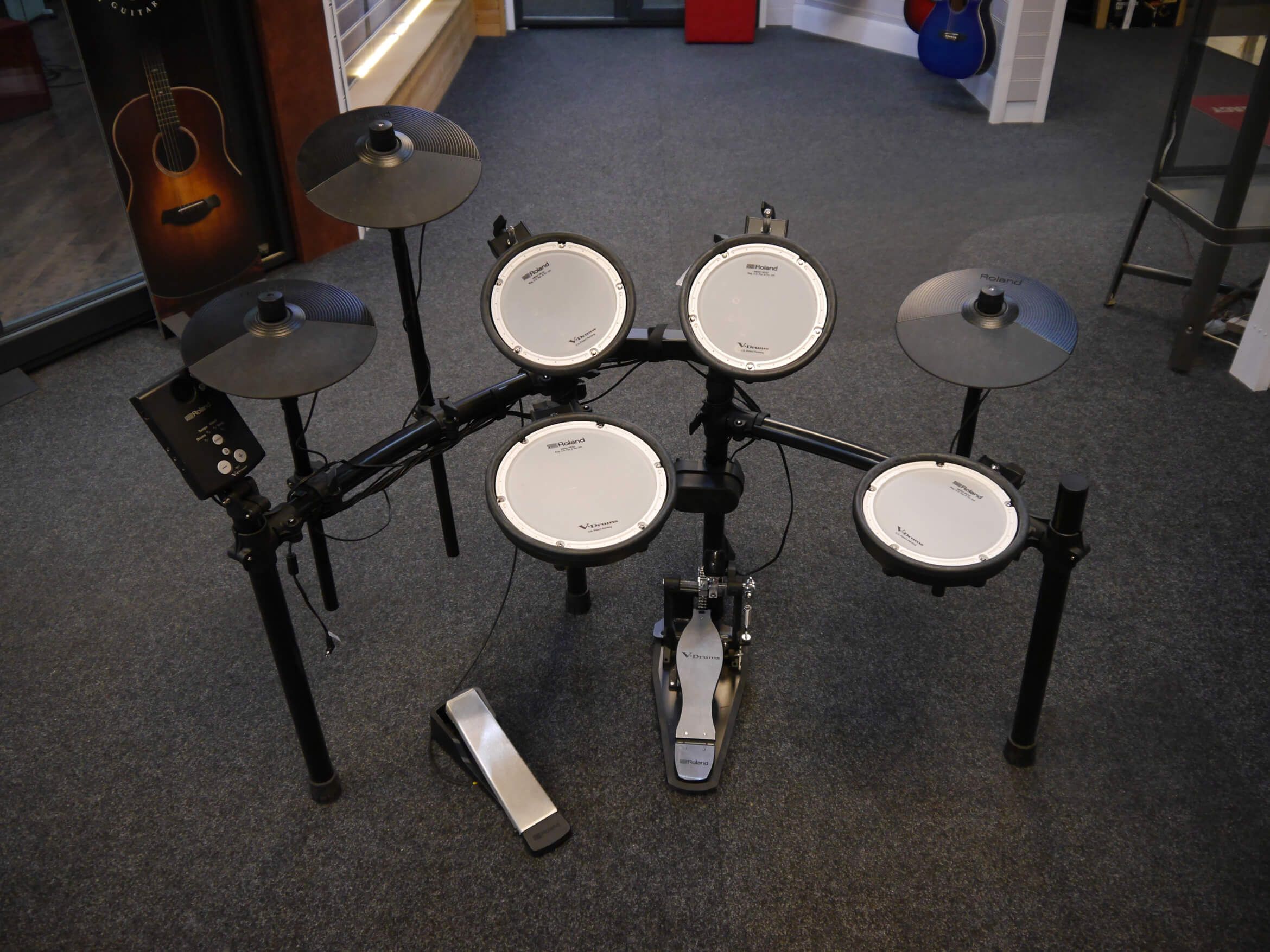 Roland TD1DMK Upgraded VDrum Electronic Drum Kit, Double Mesh Heads