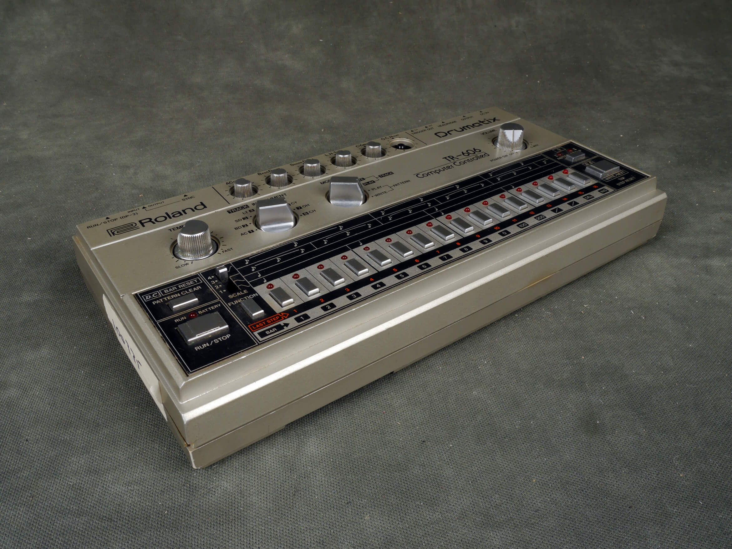 Roland TR-606 Drumatix Vintage Drum Machine - 2nd Hand | Rich Tone Music