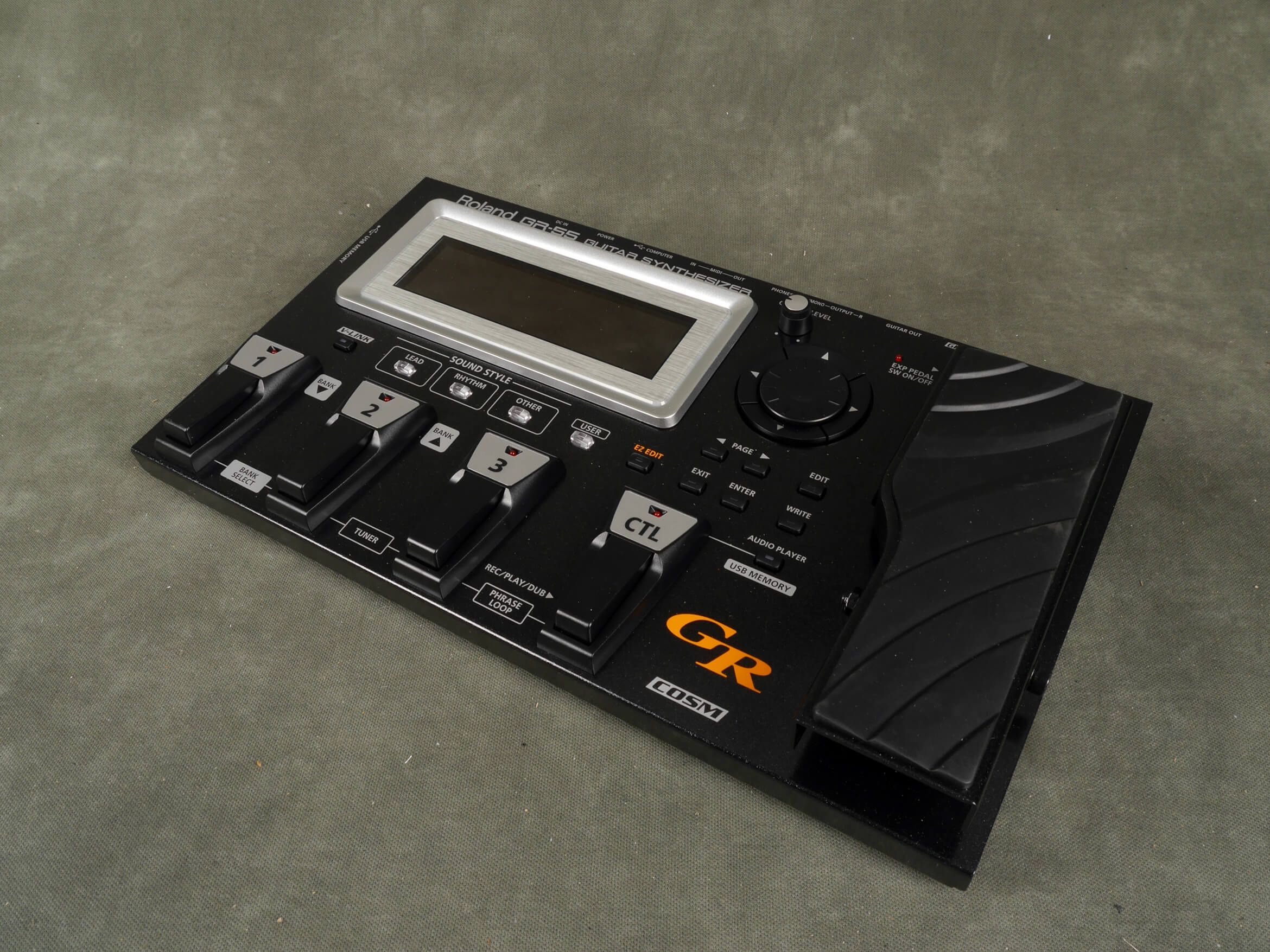 Roland GR55SBK Guitar Synthesizer w/Box & PSU 2nd Hand Rich Tone Music