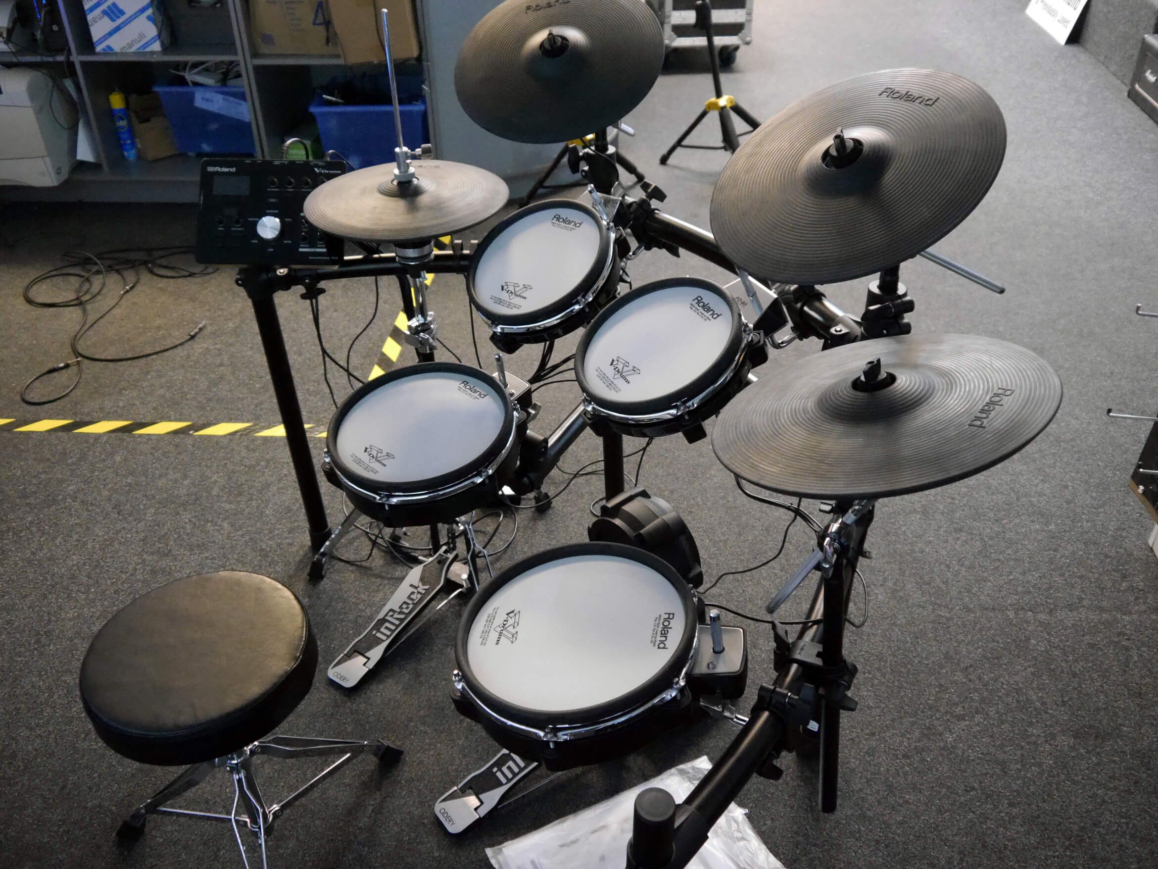 Roland TD25KV Electronic Drum Kit & Hardware w/Box & PSU 2nd Hand