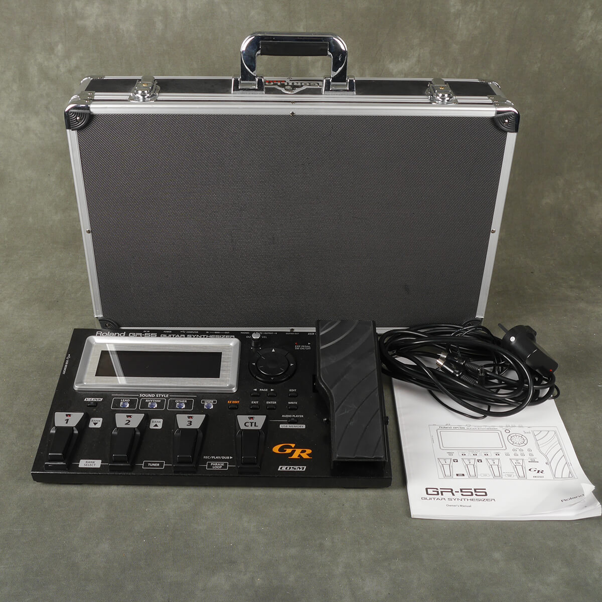 Roland GR55 Guitar Synth & PSU No Pickup w/Hard Case 2nd Hand