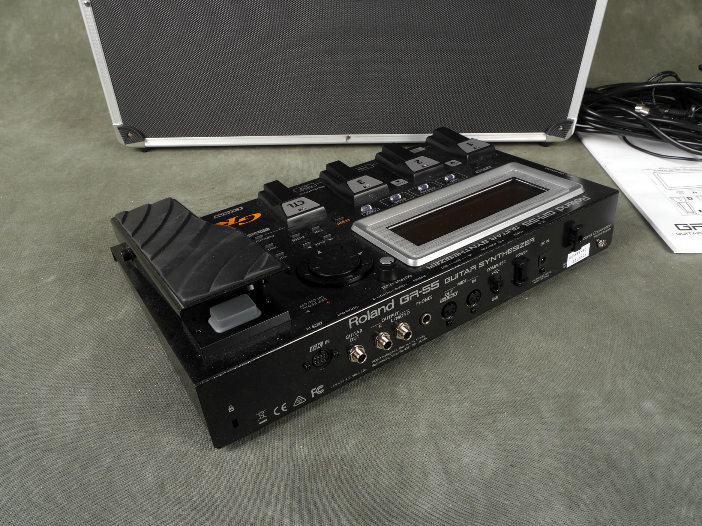 Roland GR55 Guitar Synth & PSU No Pickup w/Hard Case 2nd Hand