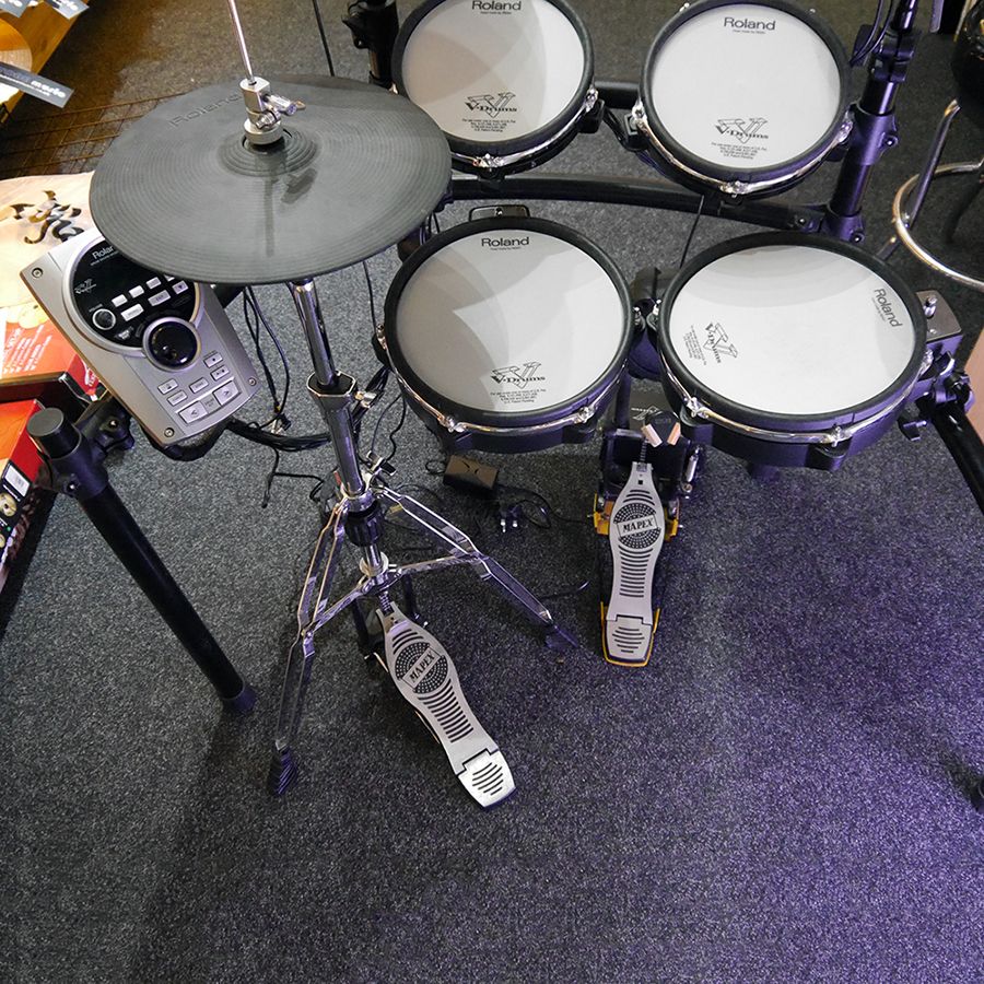 Roland TD15KV VDrums w/ Throne, HiHat Stand & Pedal 2nd Hand
