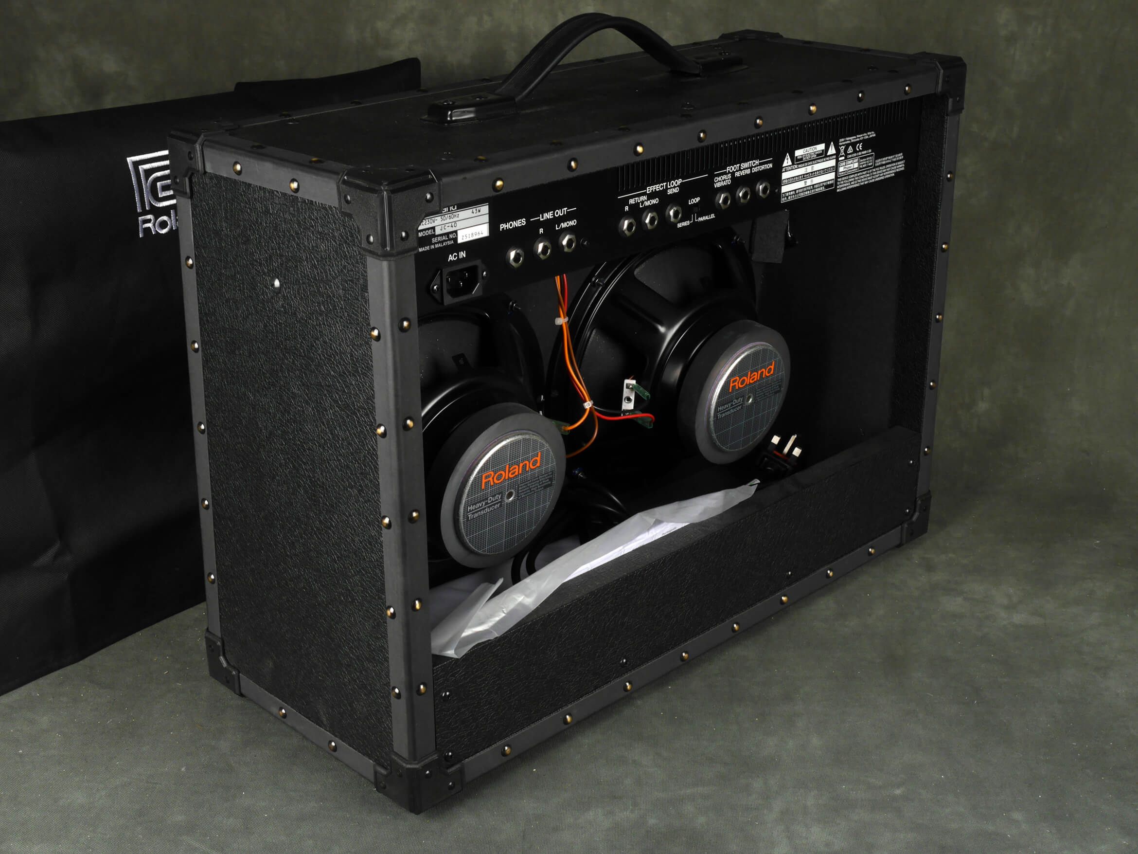 Roland JC40 Guitar Combo Amplifier w/Cover 2nd Hand Rich Tone Music