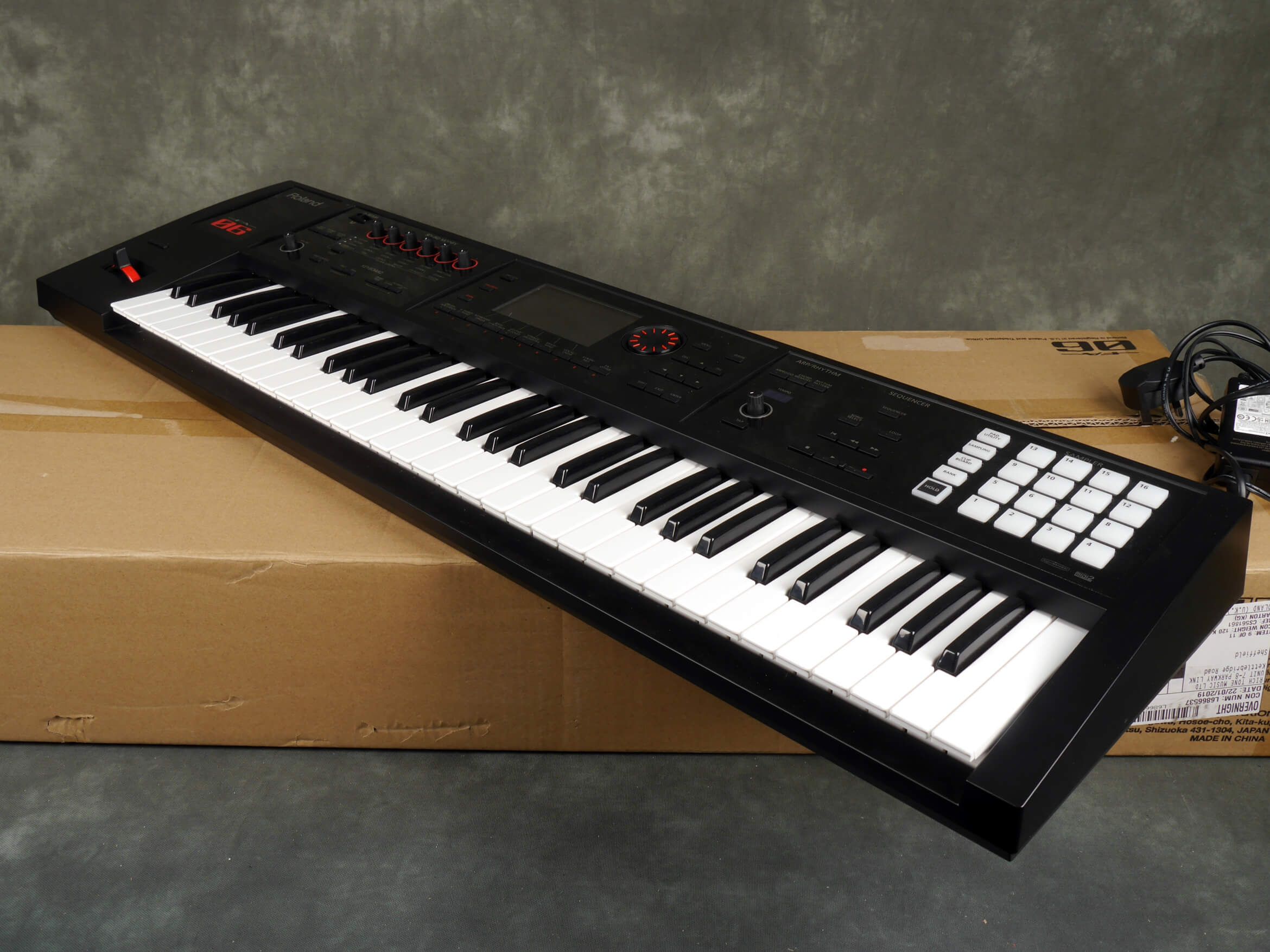 Roland FA 06 Workstation Keyboard w/Box & PSU 2nd Hand Rich Tone Music