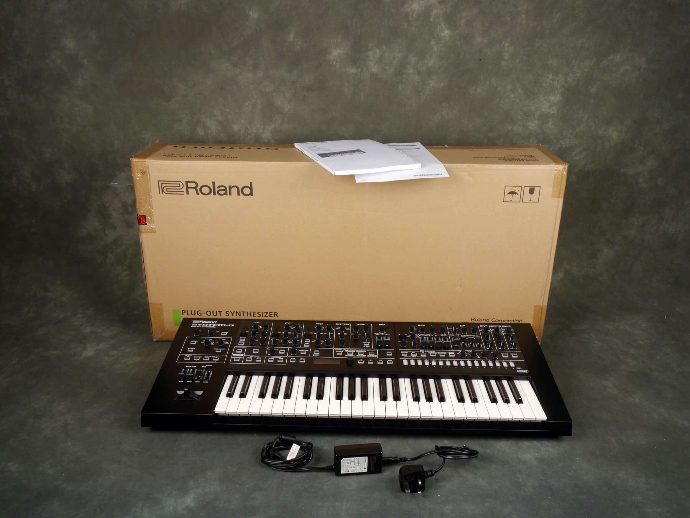 Roland System8 Synthesizer Keyboard w/Box & PSU 2nd Hand Rich Tone