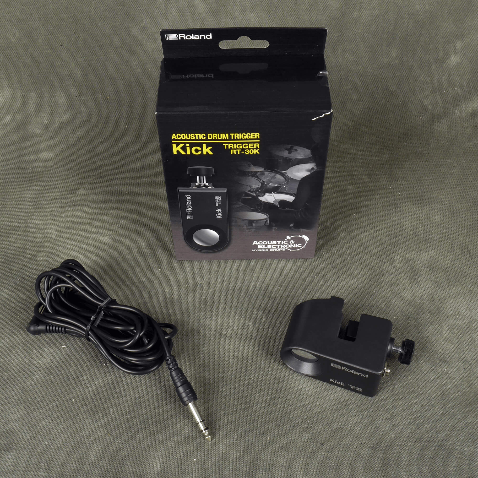 Roland RT30K Kick Drum Trigger w/Box 2nd Hand Rich Tone Music