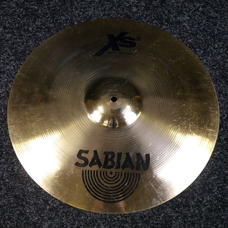 Sabian Xs20 18 Inch Rock Crash Cymbal 2nd Hand Rich Tone Music