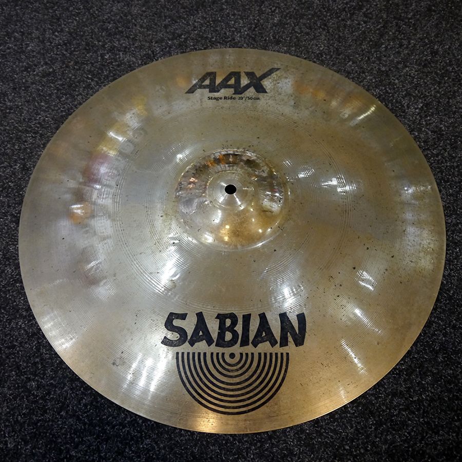 Sabian 20 Inch AAX Stage Ride Cymbal 2nd Hand Rich Tone Music