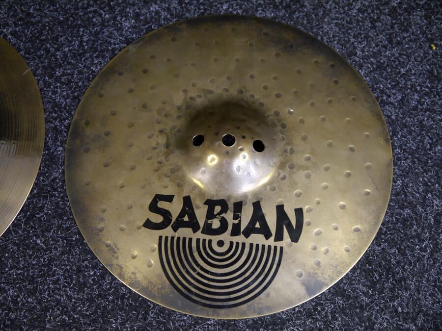 Sabian 13 Prime AA Fusion HiHat Cymbals 2nd Hand Rich Tone Music