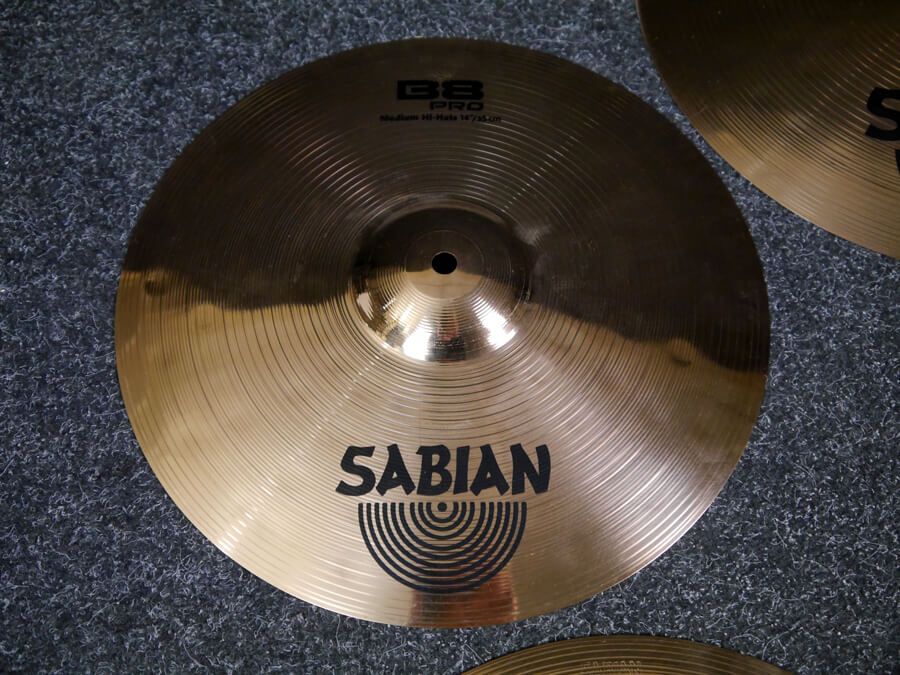 Sabian B8 Pro Cymbal Pack 14 16 20 2nd Hand Rich Tone Music