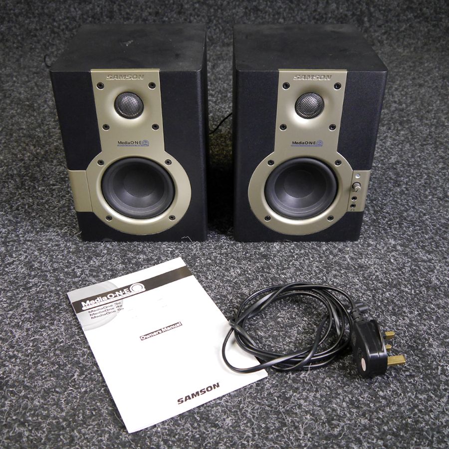 Samson MediaOne 4a Active Monitor - Pair - 2nd Hand | Rich Tone Music