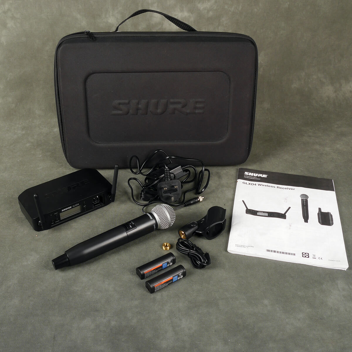 Shure GLXD24/SM58 Digital Wireless Microphone w/Case 2nd Hand Rich