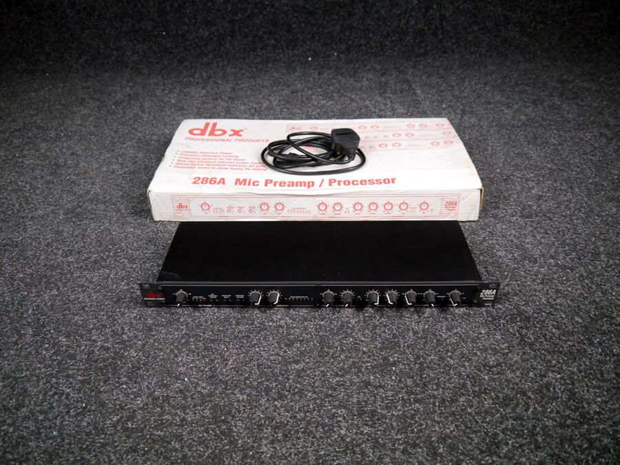 DBX 286A Mic Preamp Processor w/Box - 2nd Hand | Rich Tone Music