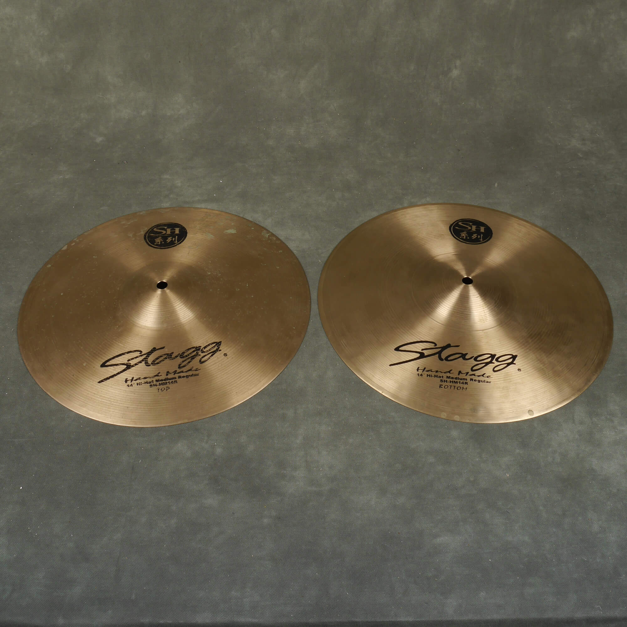 Stagg SHHM14R 14 HiHat Cymbals 2nd Hand Rich Tone Music