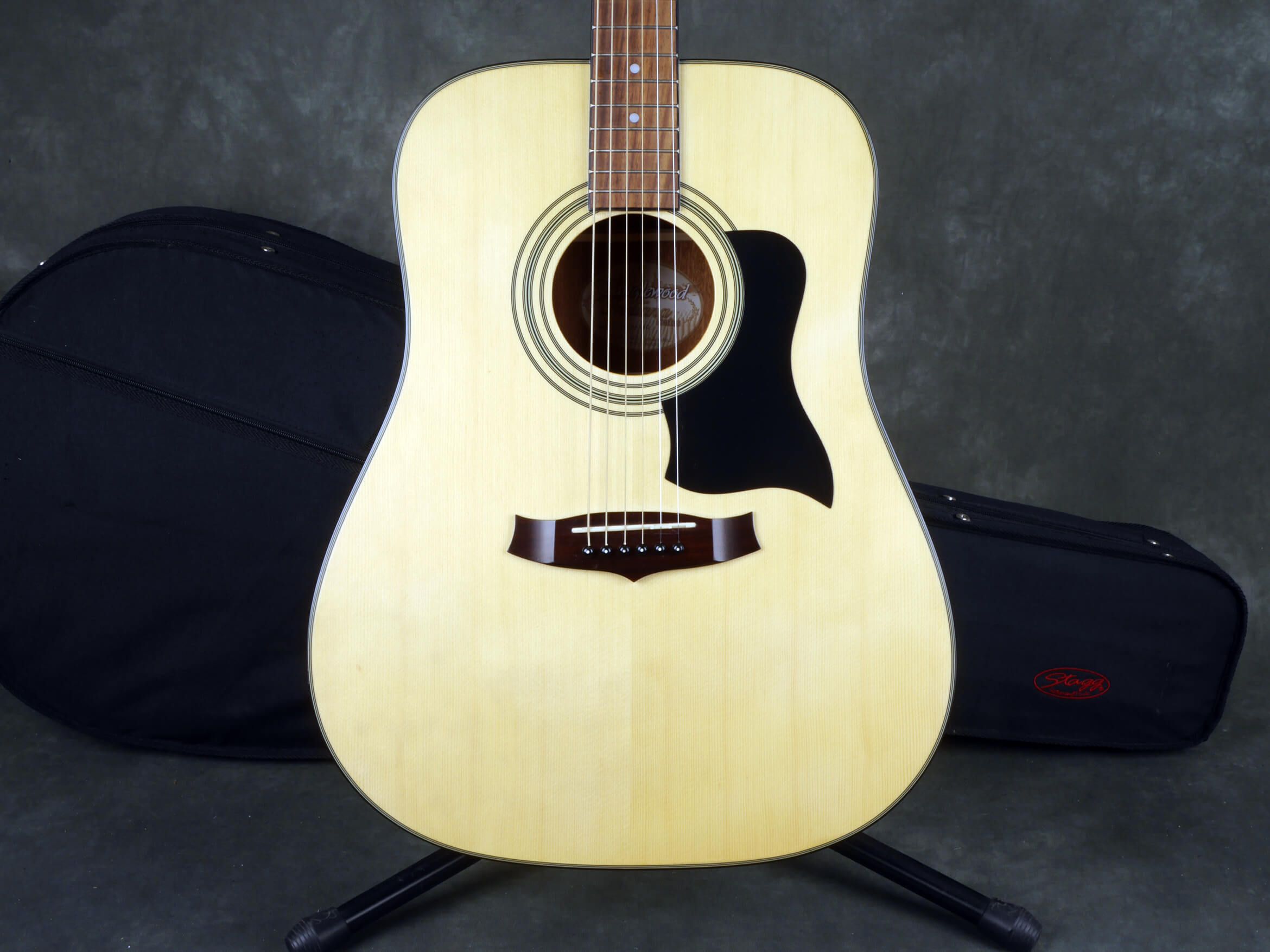 Tanglewood TW28-SNG Acoustic Guitar - Natural w/Hard Case - 2nd Hand ...