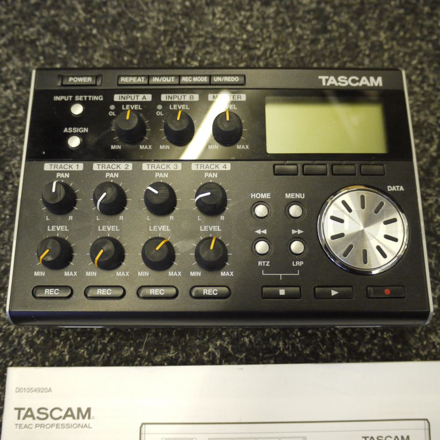 Tascam DP004 Pocketstudio 4Track Recorder 2nd Hand Rich Tone Music