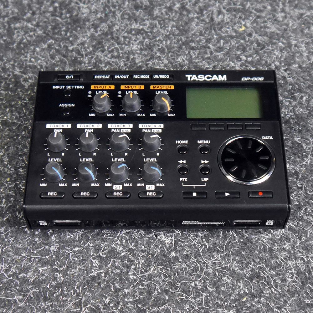 Tascam DP006 PocketStudio 6Track Digital Record 2nd Hand Rich