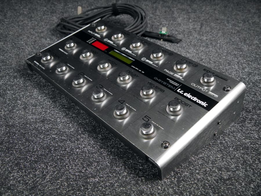TC Electronic G System w/ Cable & Rack Mount Kit 2nd Hand Rich Tone