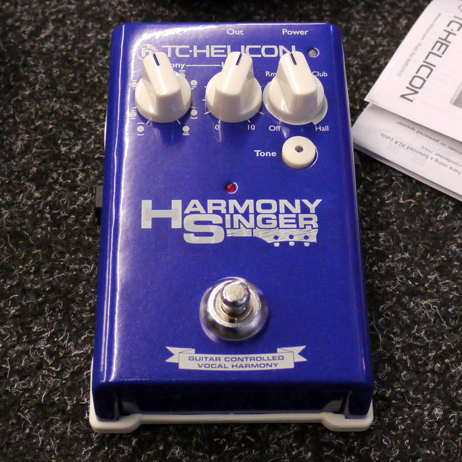 TC Helicon Harmony Singer FX Pedal w/ Box 2nd Hand Rich Tone Music