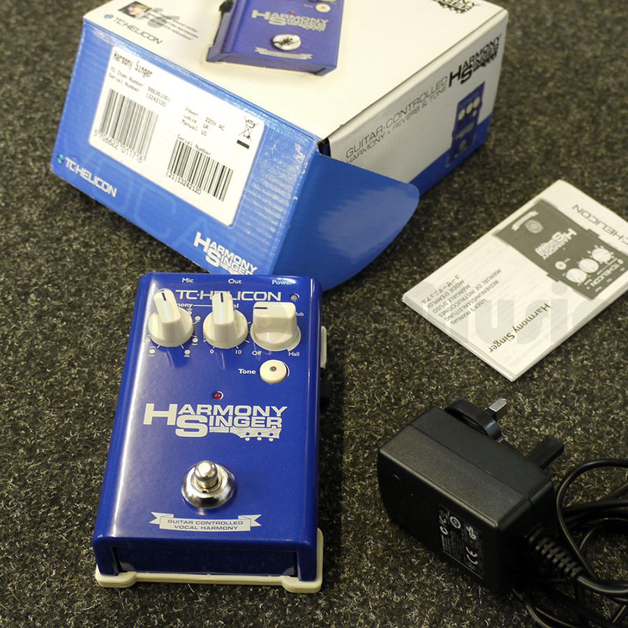 TC Helicon Harmony Singer FX Pedal w/ Box 2nd Hand Rich Tone Music