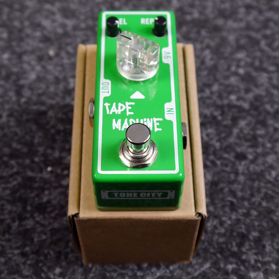 Tone City Tape Machine Delay FX Pedal w/ Box 2nd Hand Rich Tone Music