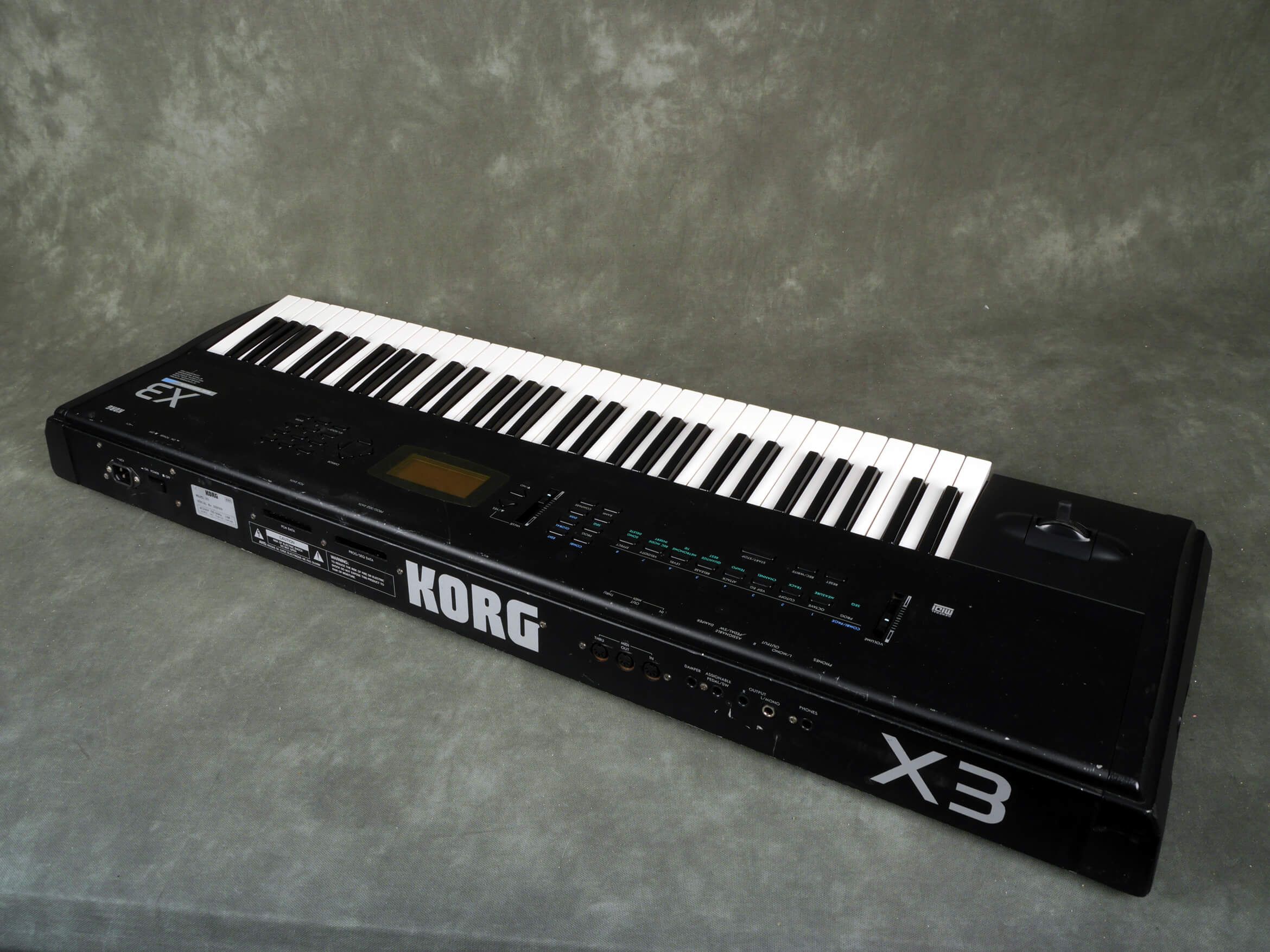 Korg x3 восстановление звуков