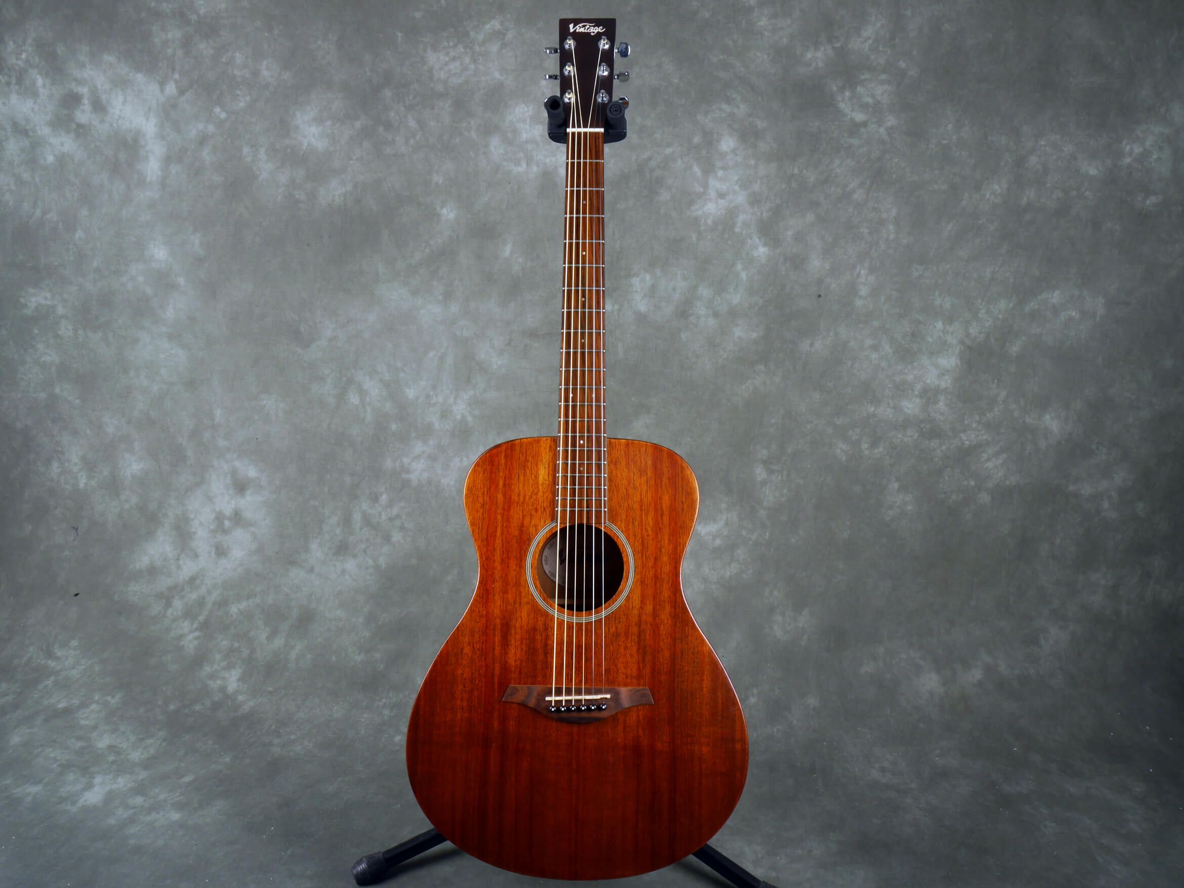 Vintage V300 MH Mahogany Acoustic Guitar Natural 2nd Hand Rich Tone Music