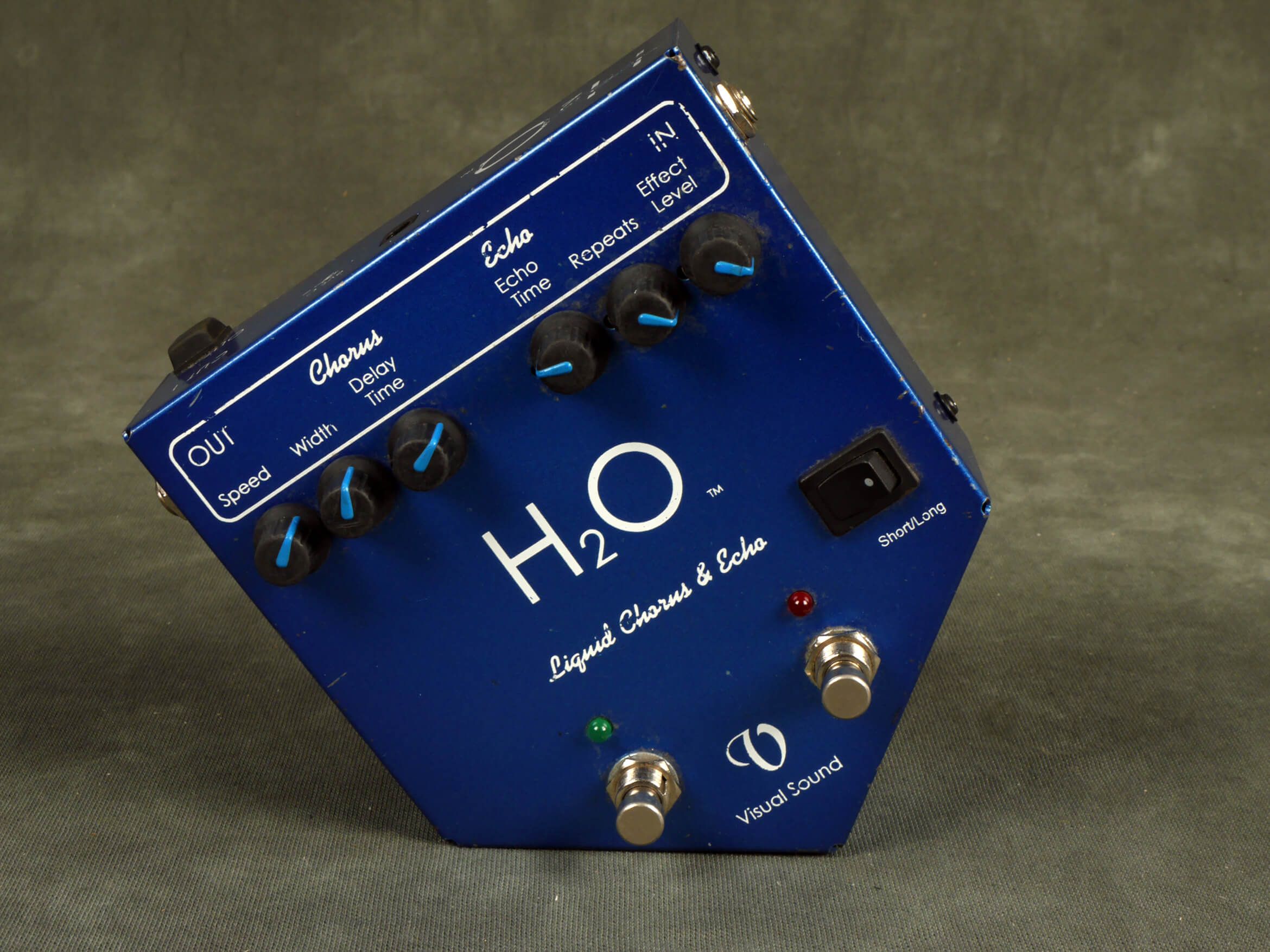 Visual Sound H20 Liquid Chorus & Echo FX Pedal 2nd Hand Rich Tone Music