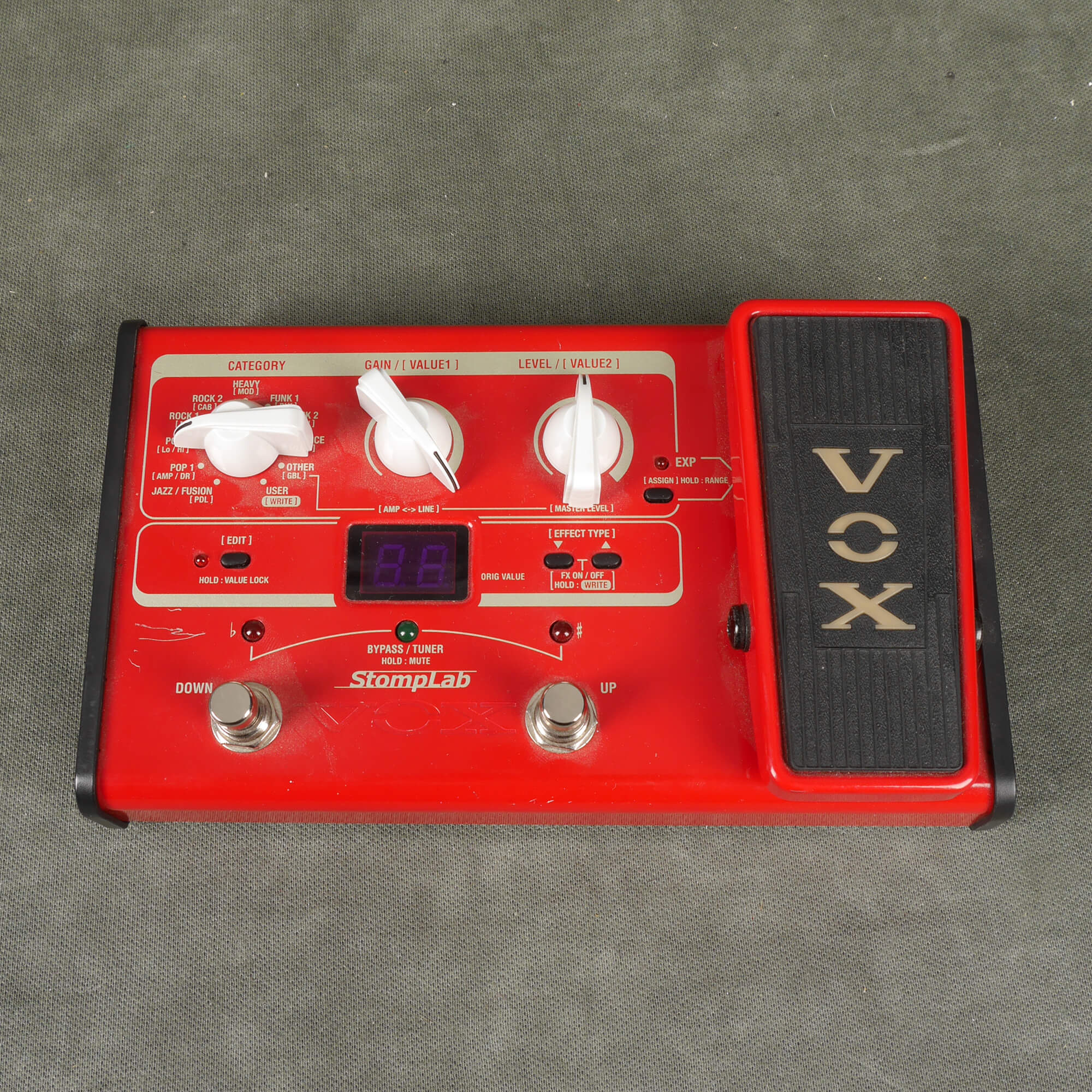 Vox StompLab IIB Bass Guitar MultiFX Pedal 2nd Hand Rich Tone Music