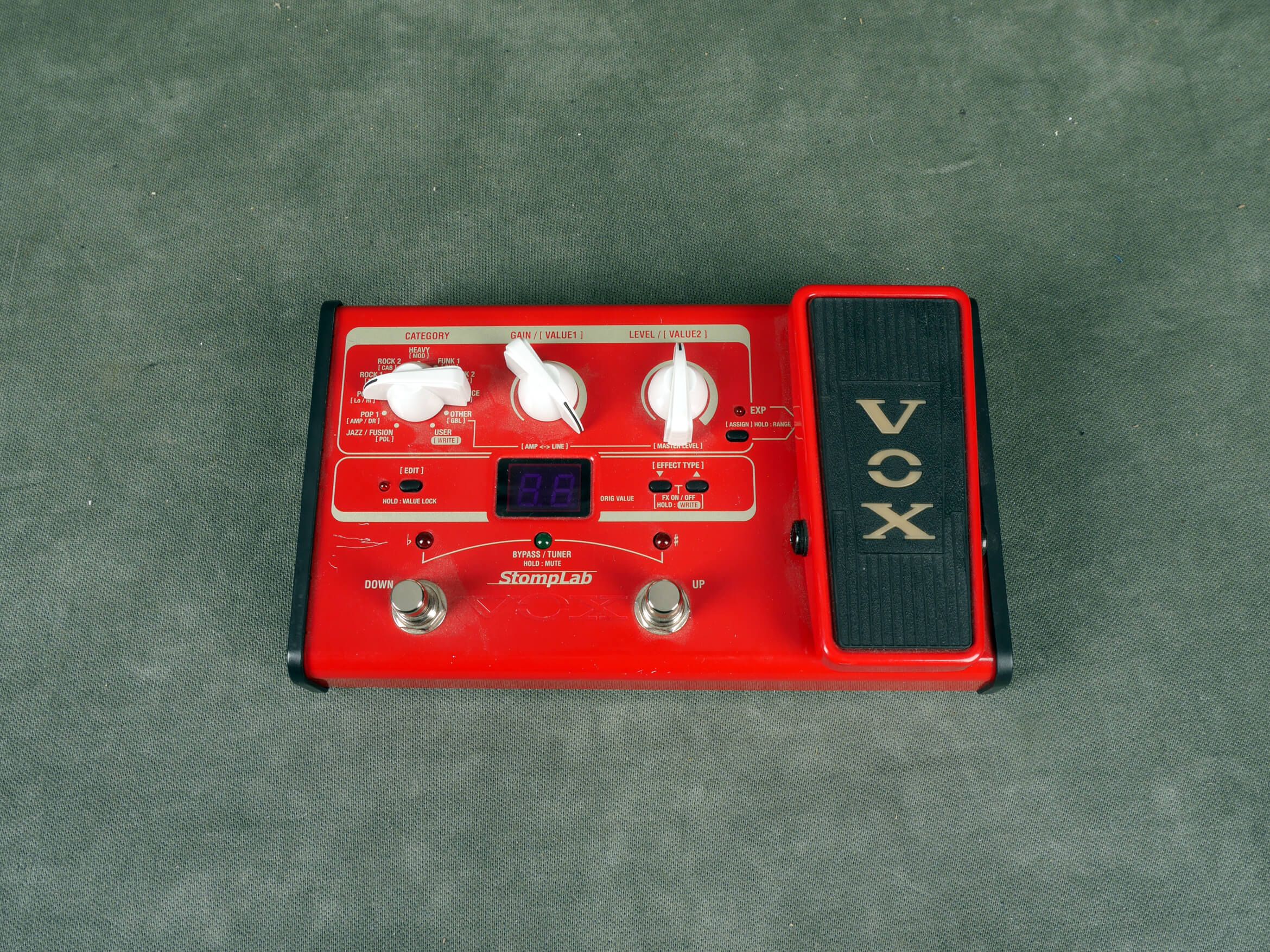 Vox StompLab IIB Bass Guitar MultiFX Pedal 2nd Hand Rich Tone Music