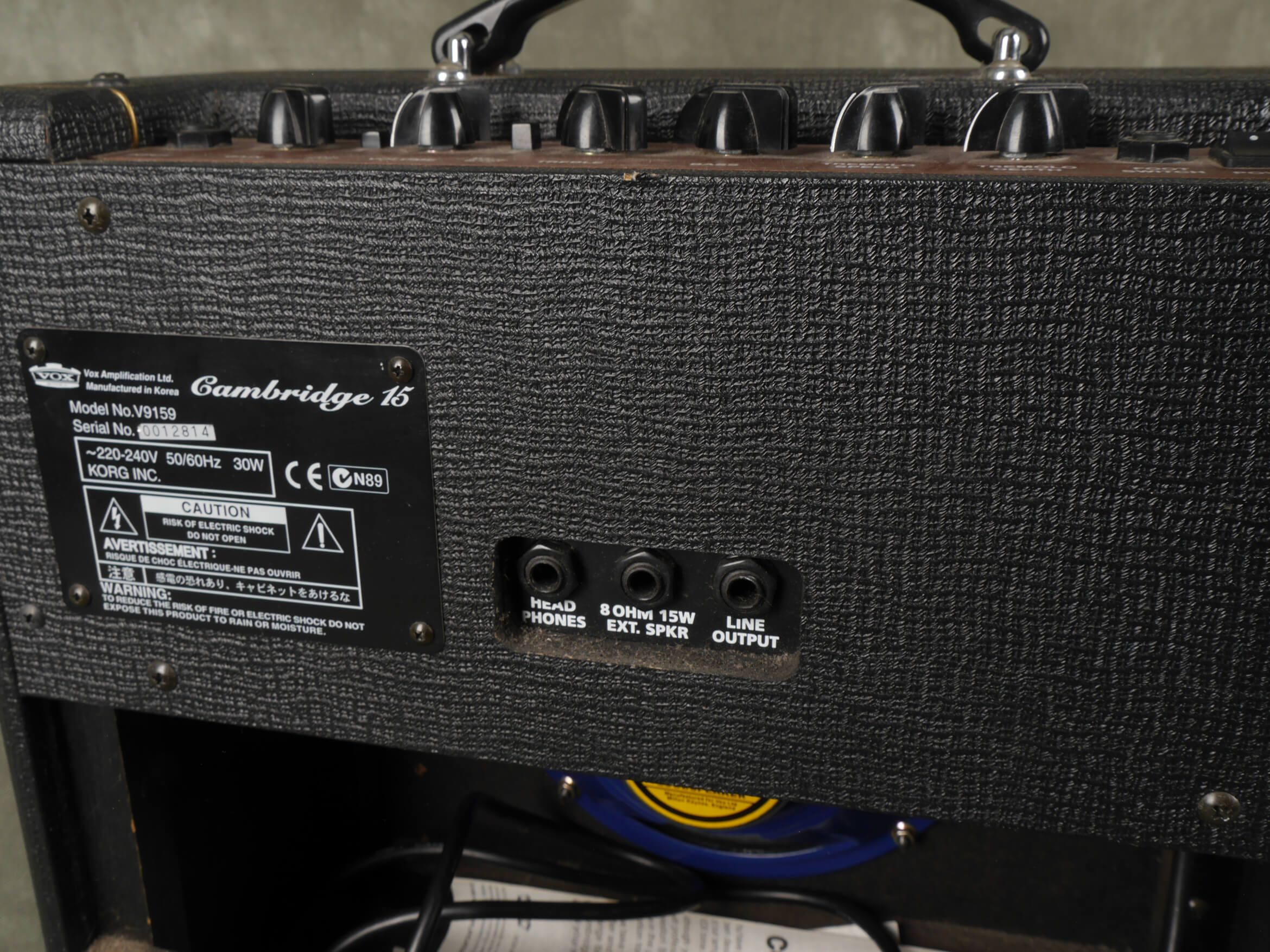 Vox Cambridge 15 Combo Amplifier - 2nd Hand | Rich Tone Music