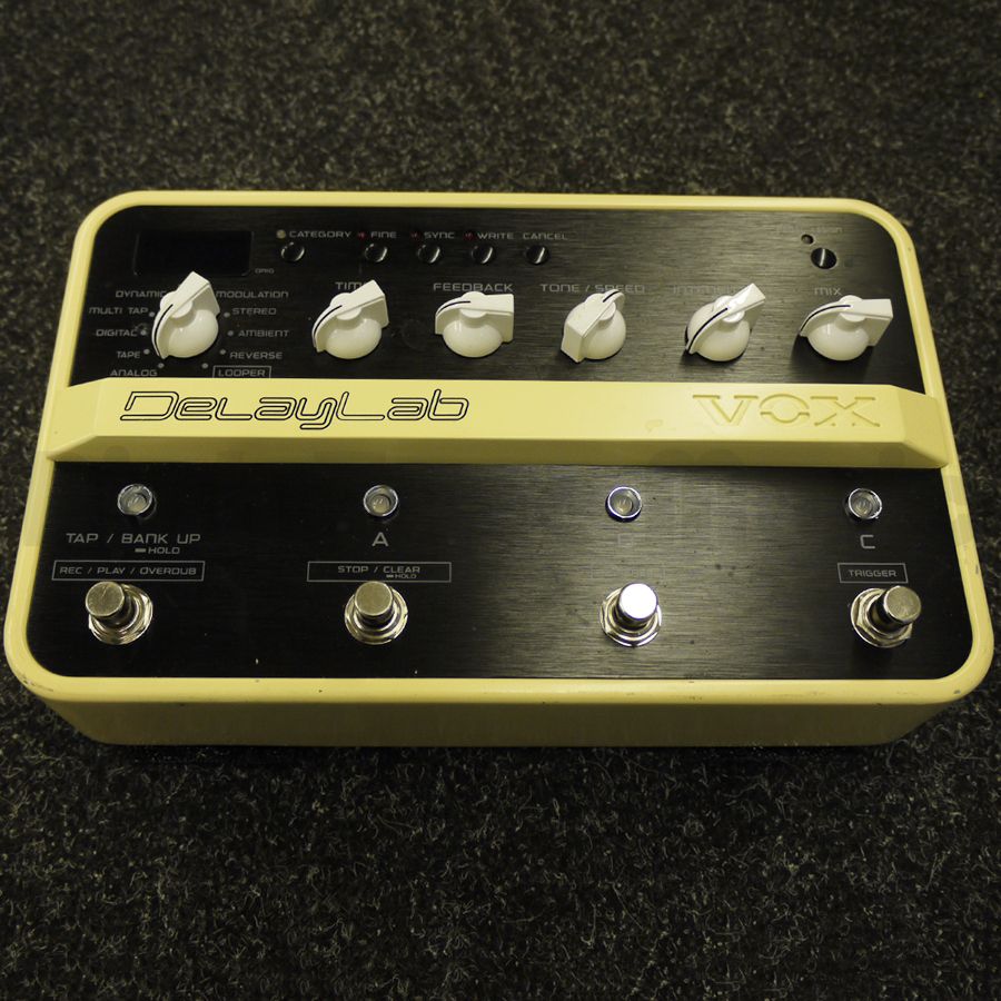 Vox Delay Lab Fx Pedal 2nd Rich Tone vox delay lab fx pedal 2nd rich tone