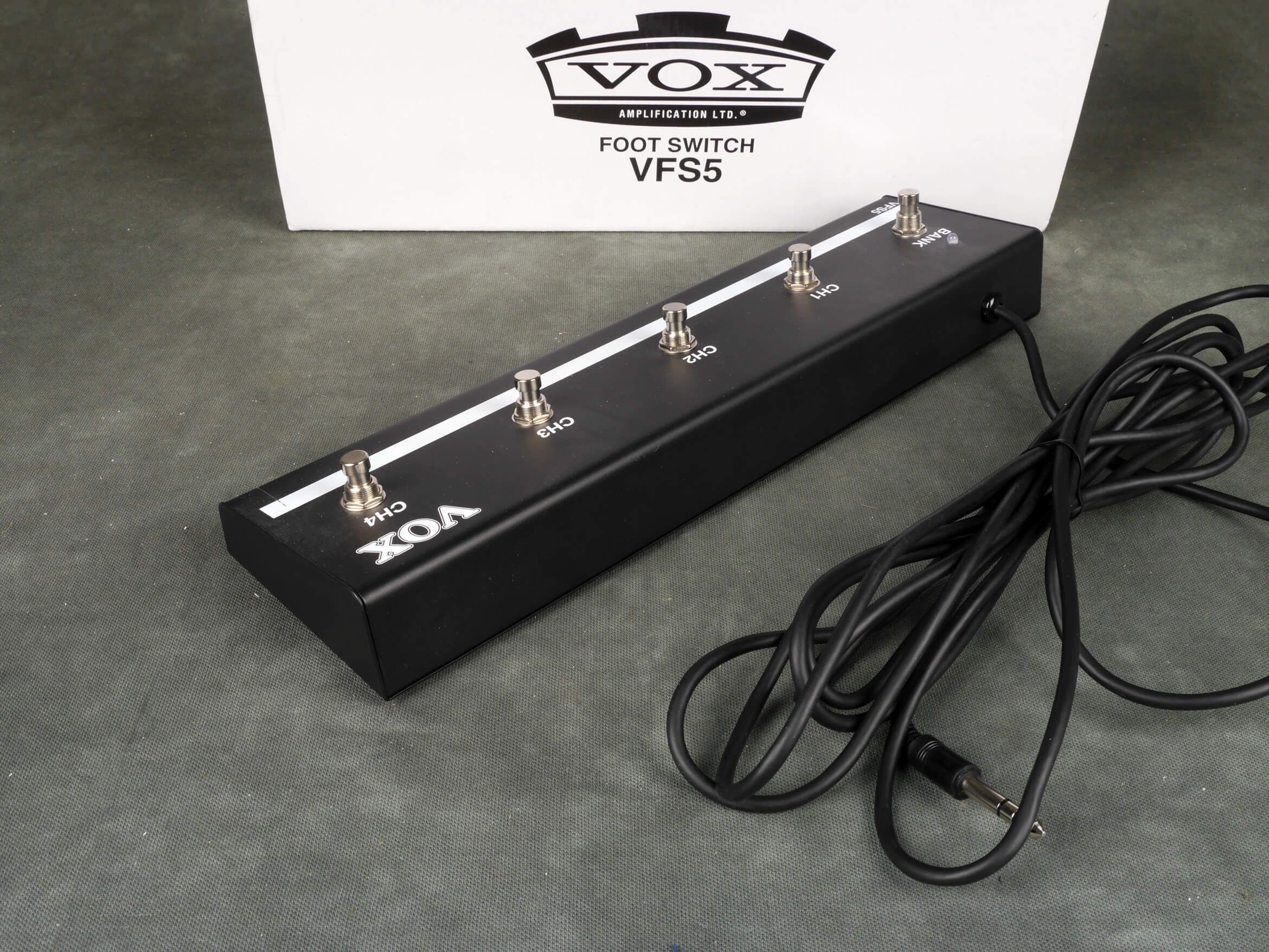 Vox VFS5 Footswitch w/Box 2nd Hand Rich Tone Music