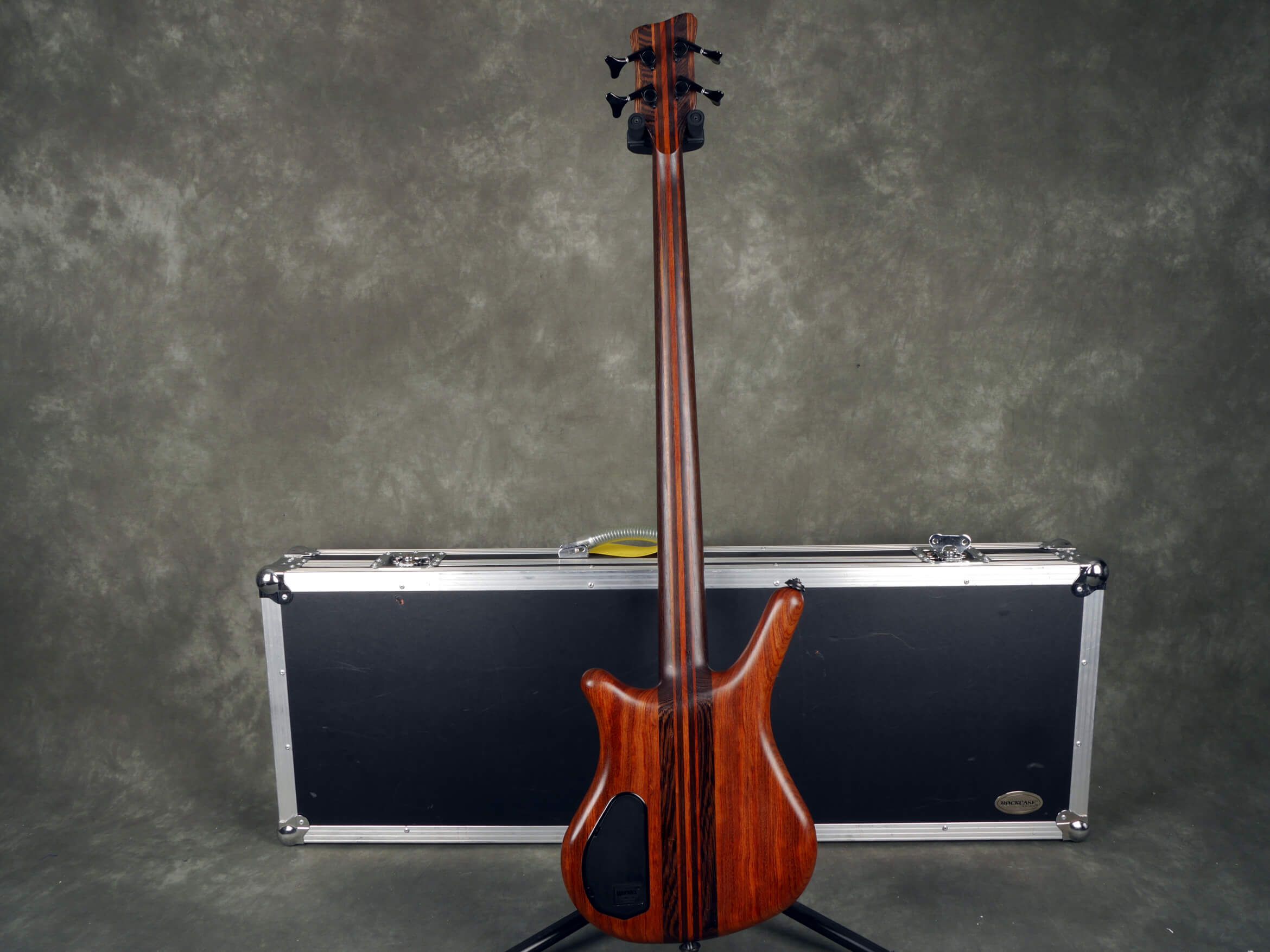 Warwick Thumb Through Neck 4 String Bass Guitar w/Flight Case 2nd