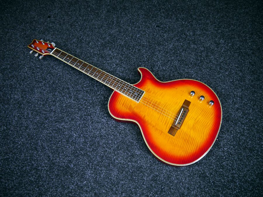 Washburn SBF80 Solid Body ElectroAcoustic Guitar Sunburst 2nd