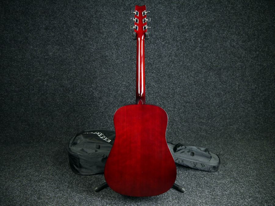 Washburn D10N Acoustic Guitar w/ Gig Bag 2nd Hand Rich Tone Music