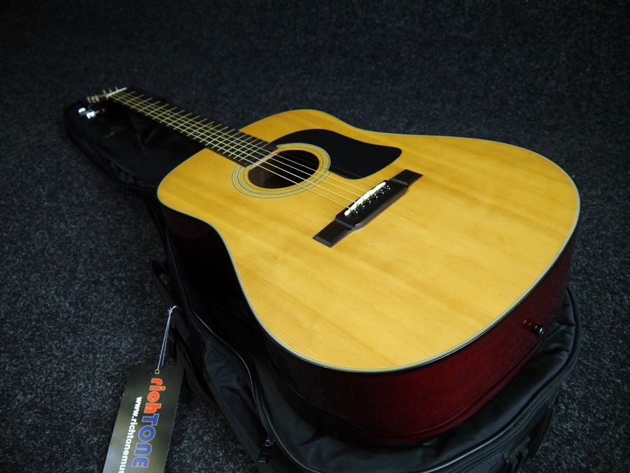 Washburn D10N Acoustic Guitar w/ Gig Bag 2nd Hand Rich Tone Music