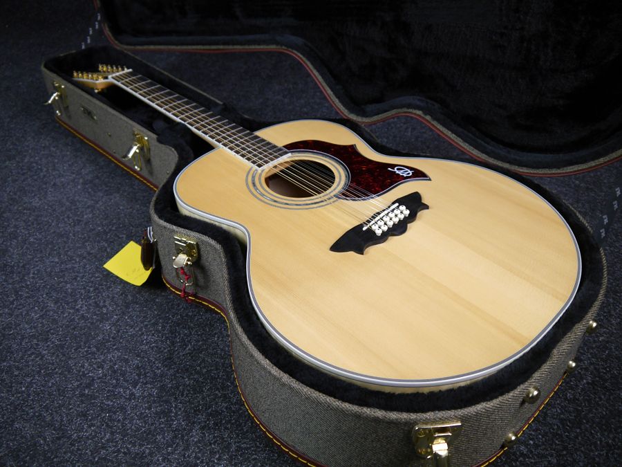 Washburn J28S12 12 String Acoustic Guitar w/Hard Case 2nd Hand Rich