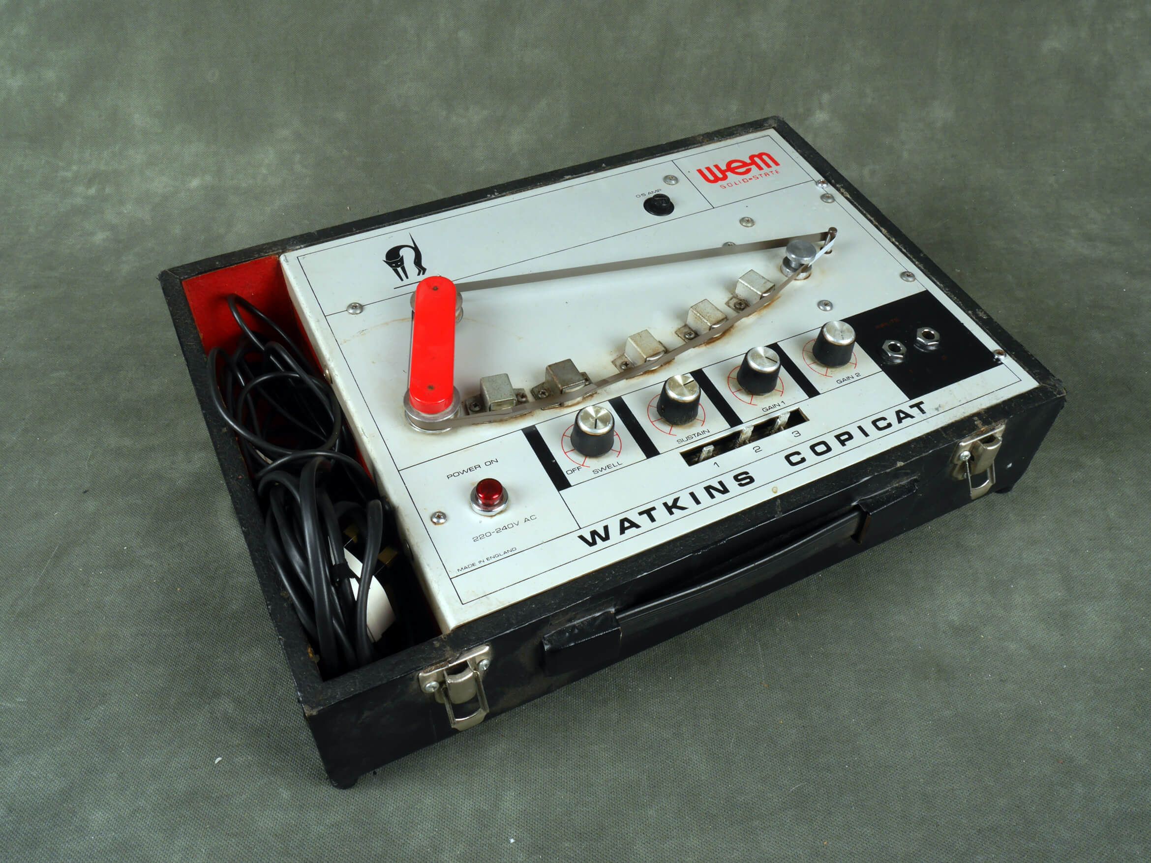 Wem Copy Cat Tape Delay FX Unit 2nd Hand **COLLECTION ONLY** Rich