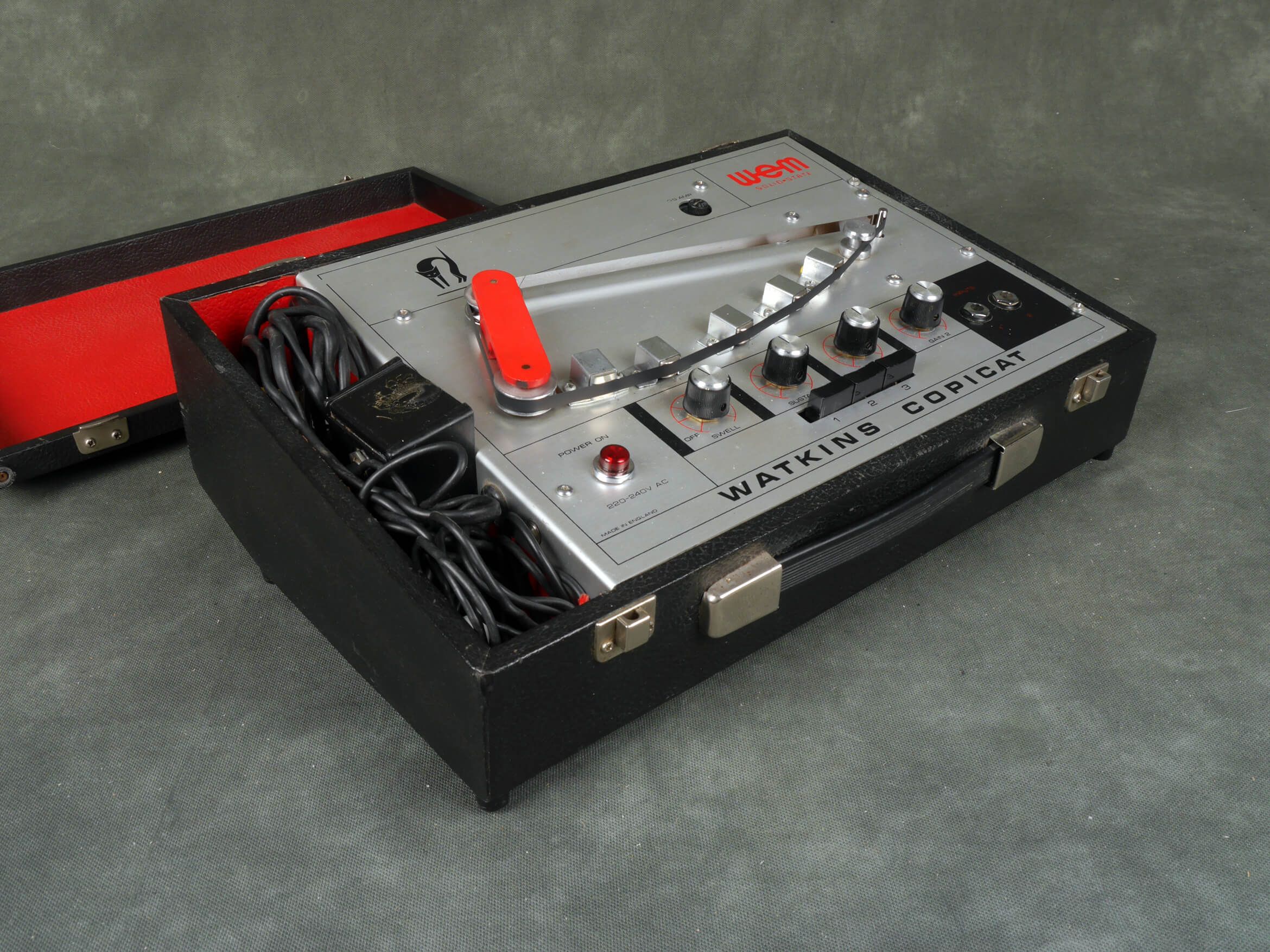 WEM CopiCat Vintage Tape Delay FX Unit w/Cover 2nd Hand **COLLECTION ONLY** Rich Tone Music