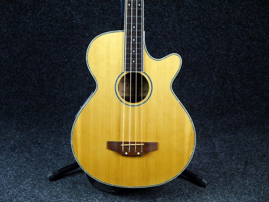 Westfield AB858 Semi Acoustic Bass Guitar Natural 2nd Hand Rich