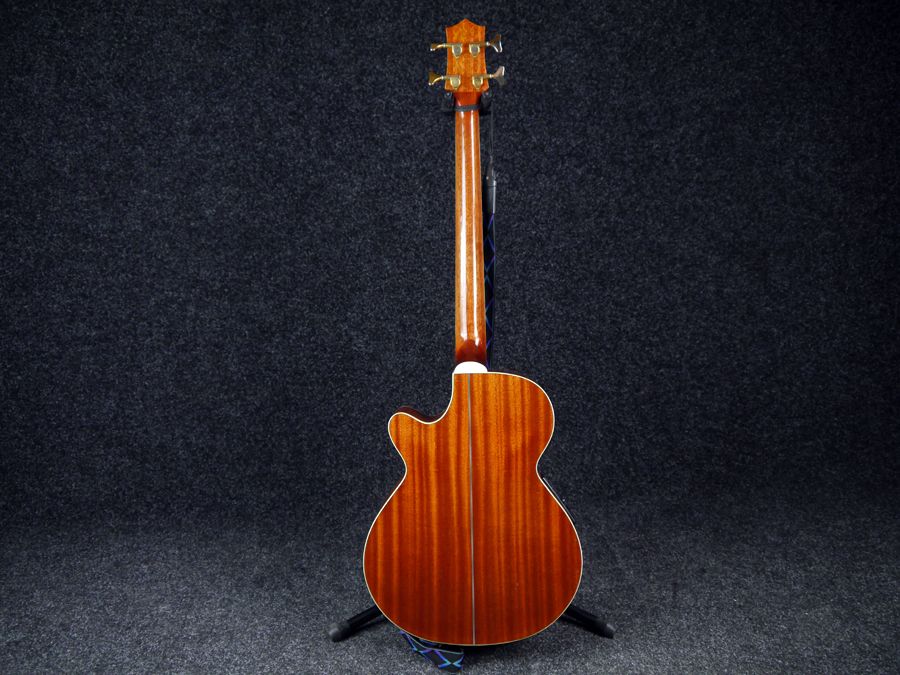 Westfield AB858 Semi Acoustic Bass Guitar Natural 2nd Hand Rich