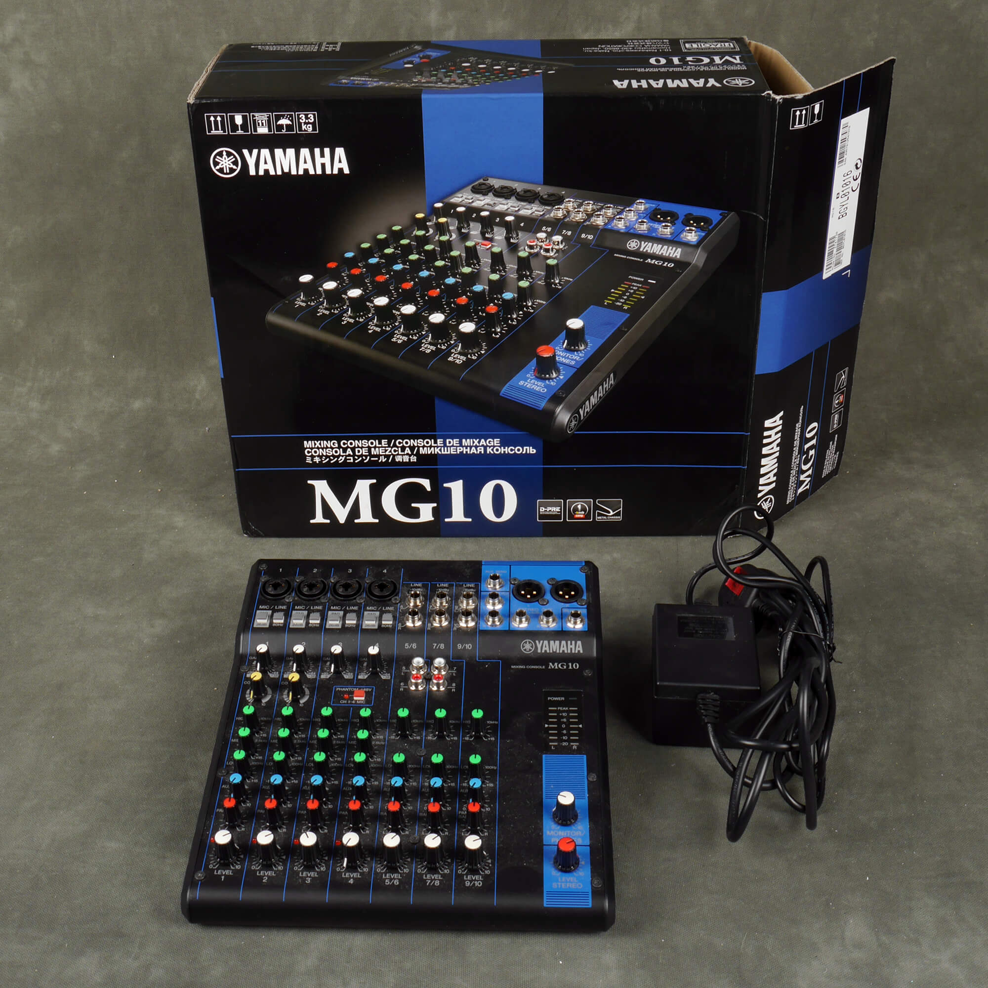 Yamaha MG10 Mixer w/Box & PSU - 2nd Hand | Rich Tone Music