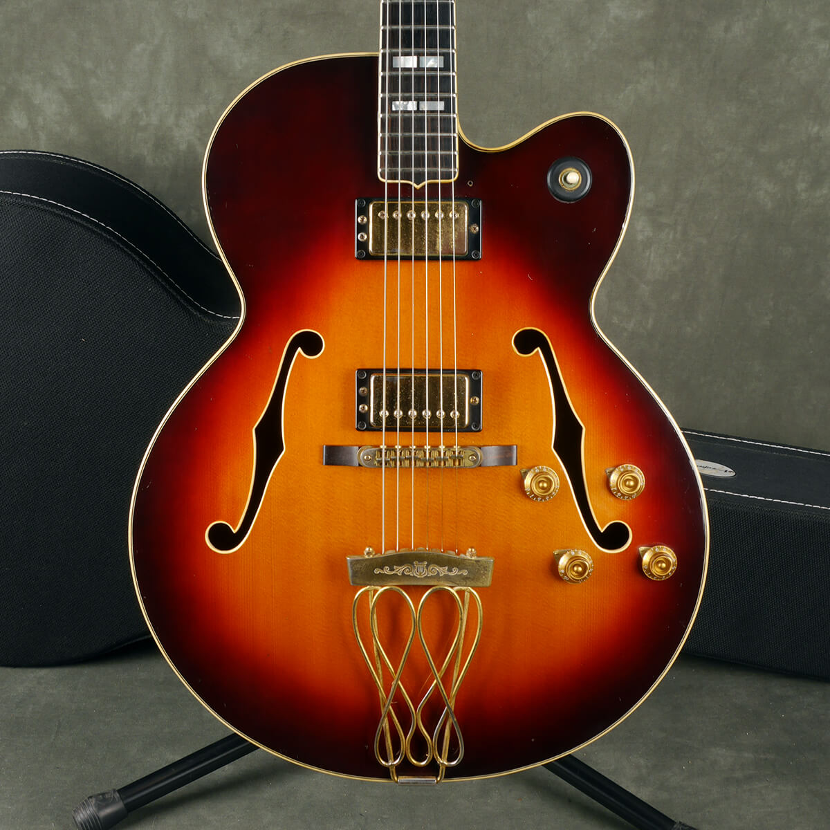 Yamaha AE1200S Archtop MIJ - Sunburst w/Hard Case - 2nd Hand | Rich ...