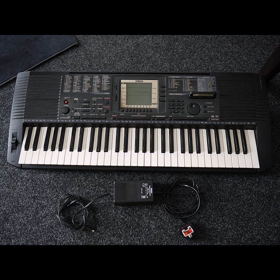 Yamaha PSR530 Electronic Keyboard 2nd Hand Rich Tone Music