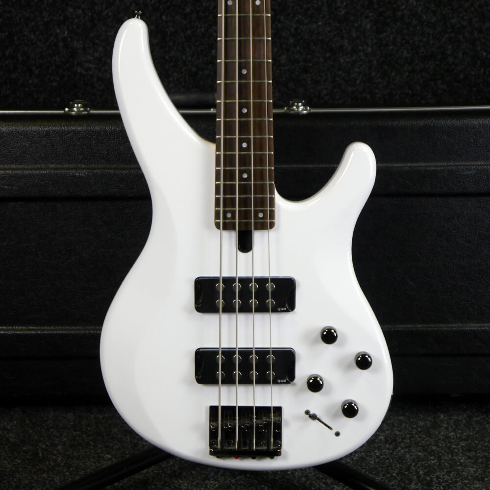 Yamaha Trbx304 Bass Guitar White W Hard Case 2nd Hand Rich Tone Music